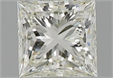 Natural Diamond 1.00 Carats, Princess with  Cut, K Color, VS1 Clarity and Certified by GIA