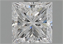 Diamante Natural 0.80 quilates, Princesa , Color D, claridad SI1 y certificado GIA