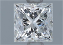 Natural Diamond 0.82 Carats, Princess with  Cut, I Color, VS1 Clarity and Certified by GIA