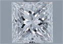 Diamante Natural 0.71 quilates, Princesa , Color E, claridad VS2 y certificado GIA