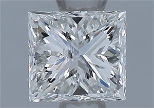 Foto Diamante Natural 0.49 quilates, Princesa , Color H, claridad I2 y certificado GIA de