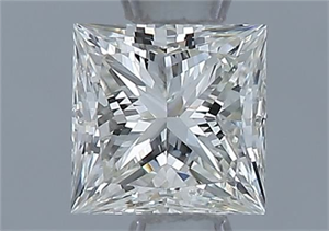 Foto Diamante Natural 0.41 quilates, Princesa , Color J, claridad VVS1 y certificado GIA de