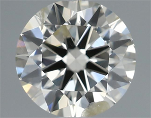 Foto Diamante Natural 0.63 quilates, Redondo , Color J, claridad SI2 y certificado IGI de