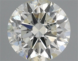 Foto Diamante Natural 0.61 quilates, Redondo , Color J, claridad SI2 y certificado IGI de