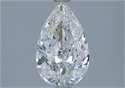 Diamante Natural 1.51 quilates, De pera , Color I, claridad VVS1 y certificado GIA