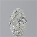 Natural Diamond 1.70 Carats, Oval with  Cut, I Color, SI2 Clarity and Certified by GIA