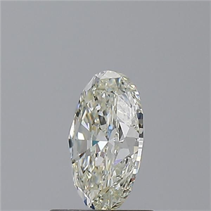 Picture of Natural Diamond 1.00 Carats, Oval with  Cut, J Color, VS1 Clarity and Certified by GIA