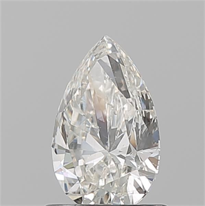 Picture of Natural Diamond 1.02 Carats, Pear with  Cut, J Color, SI2 Clarity and Certified by GIA