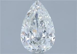 Picture of Natural Diamond 1.01 Carats, Pear with  Cut, I Color, VS2 Clarity and Certified by GIA