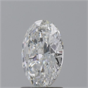 Natural Diamond 1.30 Carats, Oval with  Cut, E Color, VS2 Clarity and Certified by GIA