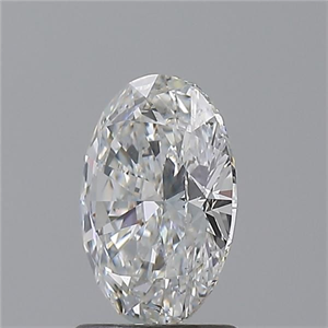 Picture of Natural Diamond 1.30 Carats, Oval with  Cut, E Color, VS2 Clarity and Certified by GIA