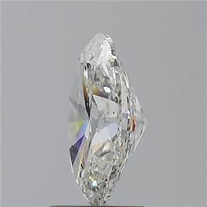 Picture of Natural Diamond 1.54 Carats, Oval with  Cut, I Color, I1 Clarity and Certified by GIA