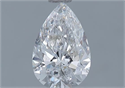Natural Diamond 0.80 Carats, Pear with  Cut, F Color, SI2 Clarity and Certified by GIA