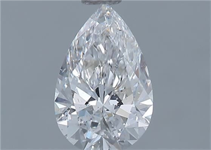 Picture of Natural Diamond 0.80 Carats, Pear with  Cut, F Color, SI2 Clarity and Certified by GIA