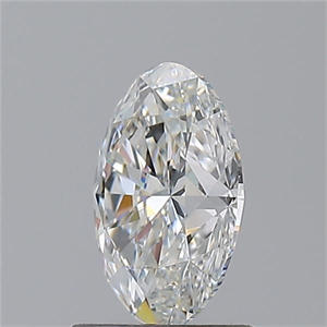 Foto Diamante Natural 1.00 quilates, Ovalado , Color F, claridad VVS2 y certificado GIA de
