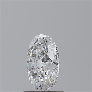 Foto Diamante Natural 1.00 quilates, Ovalado , Color D, claridad I1 y certificado GIA de