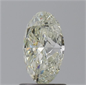 Diamante Natural 1.30 quilates, Ovalado , Color L, claridad SI2 y certificado GIA