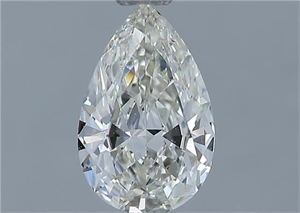 Foto Diamante Natural 0.64 quilates, De pera , Color J, claridad SI1 y certificado GIA de