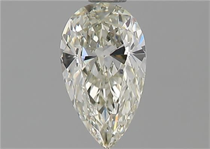 Foto Diamante Natural 0.61 quilates, De pera , Color K, claridad VVS2 y certificado GIA de