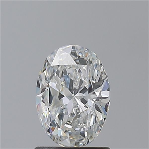 Foto Diamante Natural 1.05 quilates, Ovalado , Color F, claridad VS1 y certificado GIA de