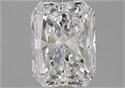 Natural Diamond 2.00 Carats, Radiant with  Cut, F Color, VS2 Clarity and Certified by GIA