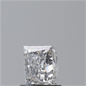 Natural Diamond 1.01 Carats, Princess with  Cut, G Color, I1 Clarity and Certified by GIA