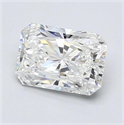 Diamante Natural 1.51 quilates, Radiante , Color G, claridad SI1 y certificado GIA