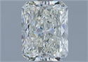 Natural Diamond 1.50 Carats, Radiant with  Cut, J Color, VVS2 Clarity and Certified by GIA
