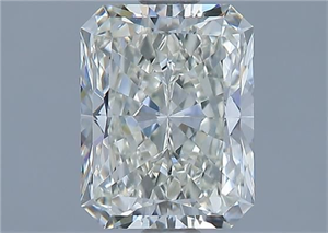 Picture of Natural Diamond 1.50 Carats, Radiant with  Cut, J Color, VVS2 Clarity and Certified by GIA
