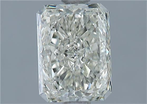 Picture of Natural Diamond 1.37 Carats, Radiant with  Cut, K Color, VVS1 Clarity and Certified by GIA