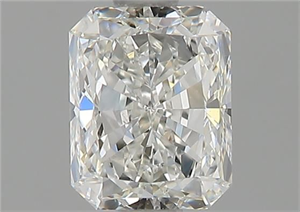 Picture of Natural Diamond 1.02 Carats, Radiant with  Cut, G Color, SI1 Clarity and Certified by GIA