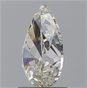 Diamante Natural 1.30 quilates, De pera , Color K, claridad SI2 y certificado GIA