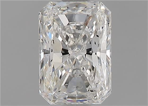 Foto Diamante Natural 1.01 quilates, Radiante , Color H, claridad SI2 y certificado GIA de