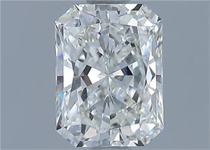 Picture of Natural Diamond 1.01 Carats, Radiant with  Cut, J Color, VS2 Clarity and Certified by GIA
