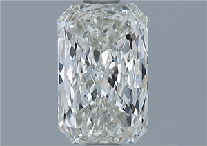 Picture of Natural Diamond 1.01 Carats, Radiant with  Cut, I Color, SI2 Clarity and Certified by GIA
