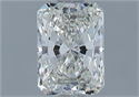 Natural Diamond 1.01 Carats, Radiant with  Cut, J Color, SI1 Clarity and Certified by GIA