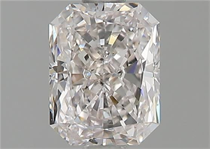 Picture of Natural Diamond 1.00 Carats, Radiant with  Cut, H Color, VS1 Clarity and Certified by GIA