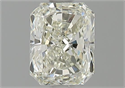 Natural Diamond 1.01 Carats, Radiant with  Cut, K Color, VS1 Clarity and Certified by GIA