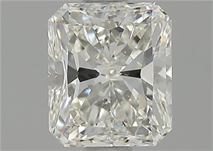 Picture of Natural Diamond 0.91 Carats, Radiant with  Cut, I Color, VS2 Clarity and Certified by GIA