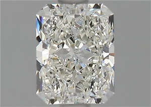 Picture of Natural Diamond 1.01 Carats, Radiant with  Cut, I Color, VVS2 Clarity and Certified by GIA