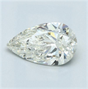 Diamante Natural 1.71 quilates, De pera , Color J, claridad VS2 y certificado GIA