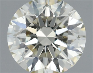 Picture of Natural Diamond 0.45 Carats, Round with Excellent Cut, L Color, VS2 Clarity and Certified by IGI