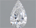 Natural Diamond 0.40 Carats, Pear with  Cut, E Color, SI1 Clarity and Certified by GIA