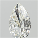 Natural Diamond 1.01 Carats, Pear with  Cut, H Color, VS2 Clarity and Certified by GIA