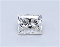 Diamante Natural 1.02 quilates, Princesa , Color F, claridad VVS2 y certificado GIA