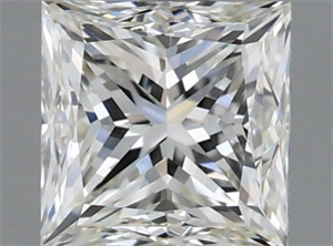 Picture of Natural Diamond 1.00 Carats, Princess with  Cut, H Color, VVS1 Clarity and Certified by HRD