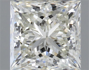 Picture of Natural Diamond 1.00 Carats, Princess with  Cut, H Color, VS1 Clarity and Certified by HRD