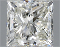 Diamante Natural 1.00 quilates, Princesa , Color H, claridad VS2 y certificado HRD