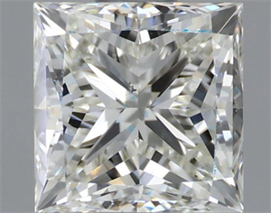 Foto Diamante Natural 1.01 quilates, Princesa , Color H, claridad VS1 y certificado HRD de