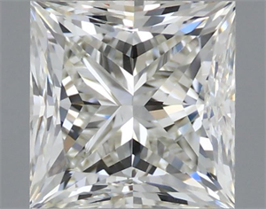 Picture of Natural Diamond 1.00 Carats, Princess with  Cut, H Color, VS1 Clarity and Certified by HRD